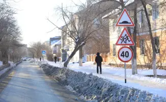 Проверка зимнего содержания в микрорайоне Есет батыра уборка снега и контроль подрядчиков