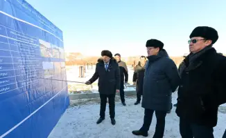 Недостроенные объекты Абайского района посещение акимом области