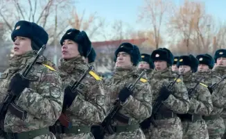 Военная присяга в Национальной гвардии братья Сапарбеки