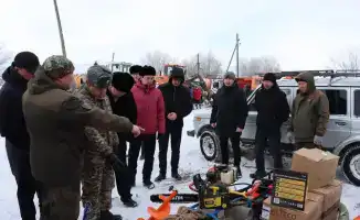 Проверка готовности к паводку в Бирлике