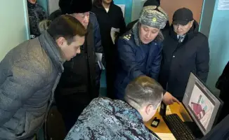 Омбудсмен Артур Ластаев проверяет условия содержания заключённых в исправительных учреждениях Степногорска