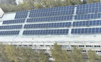 Солнечные панели на крышах КазНУ