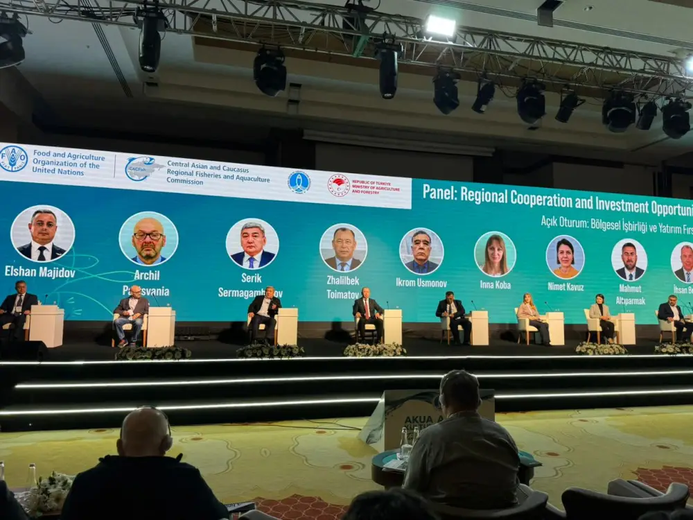 Казахстанскую форель представили на выставке аквакультуры в Анталии (2)