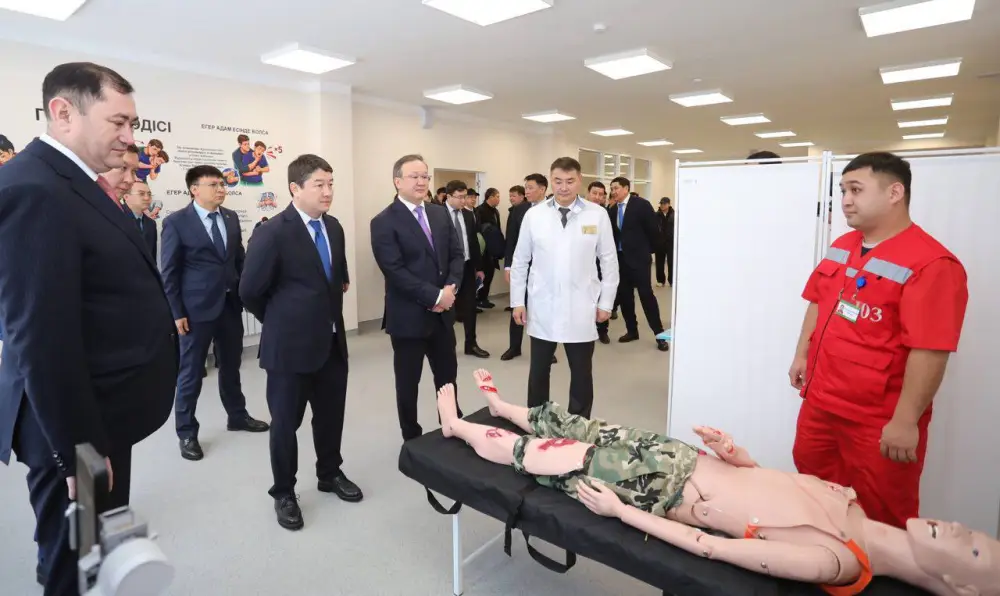 Новое медицинское учреждение построено в Мангистауской области за счет возвращенных активов (2)