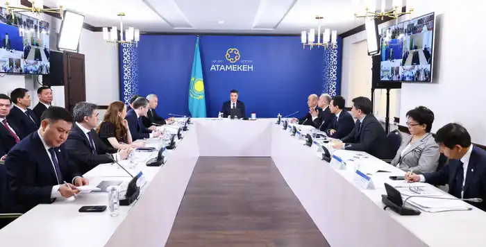 Министр промышленности и строительства доложил о ходе регистрации в Реестре казахстанских товаропроизводителей (3)