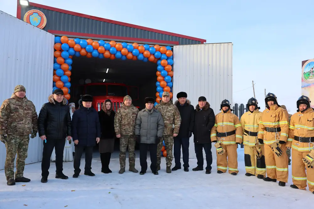 В Казахстане открылся 158-ой добровольный пункт пожаротушения «Ауыл құтқарушылары» (8)