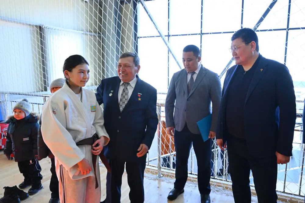 В селе Екпин открылся современный спортивный комплекс (10)