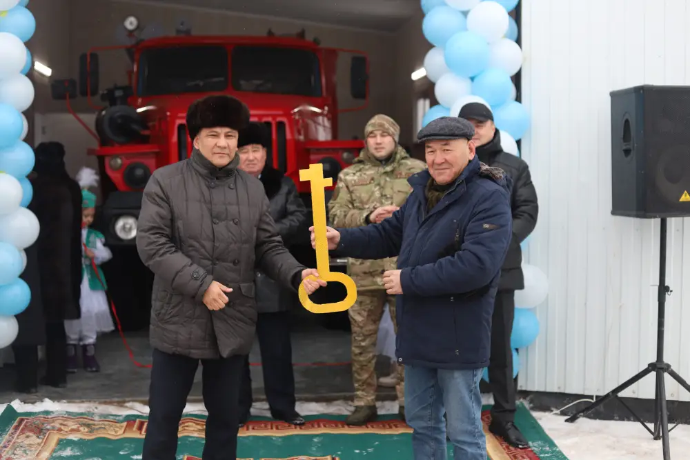 В Казахстане открылся 159-ый добровольный пункт пожаротушения «Ауыл құтқарушылары» (3)