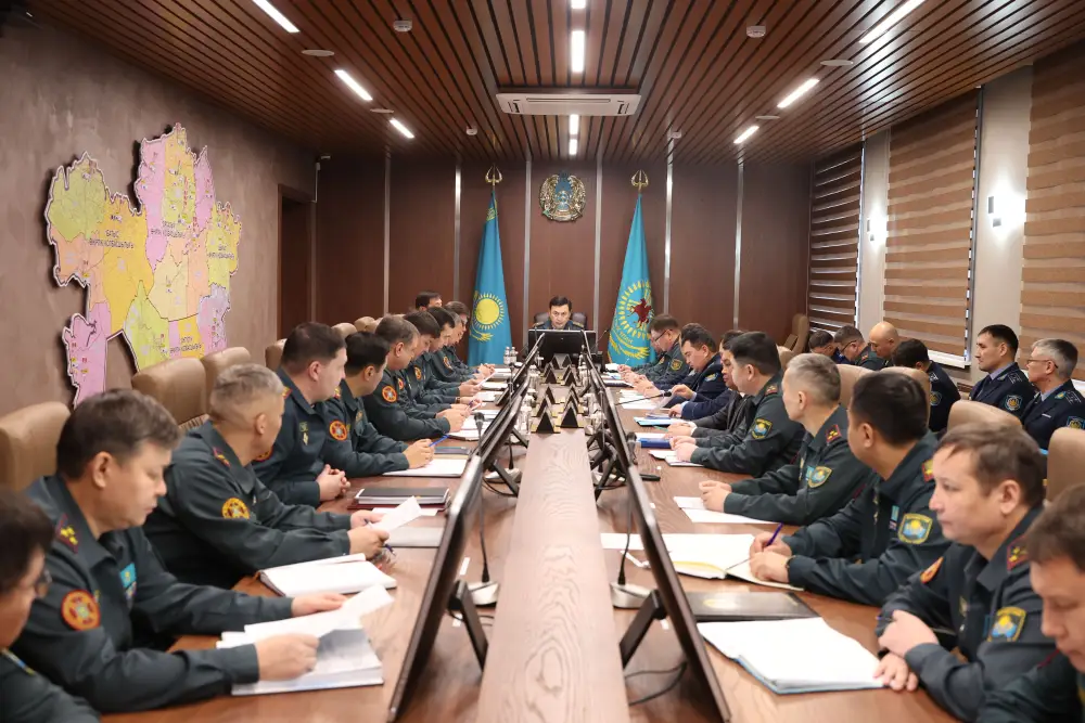 В Национальной гвардии МВД РК подвели итоги осенней призывной кампании (6)