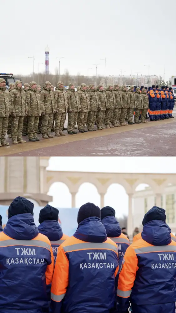 Глава МЧС вручил спасателям Актюбинской области ключи от новой техники (3)