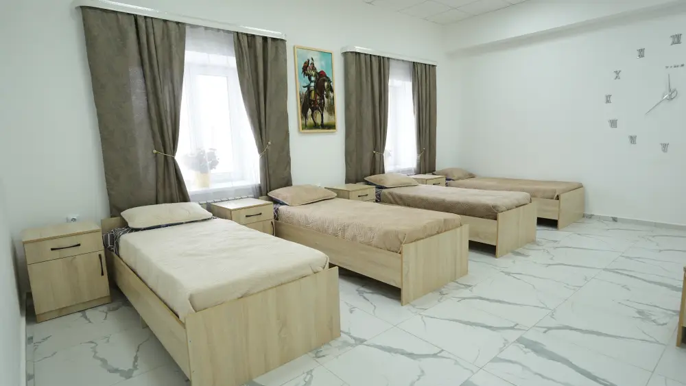 Глава МЧС открыл модернизированную пожарную часть в городе Хромтау (7)