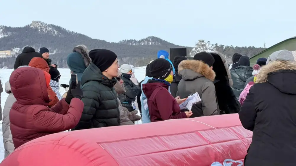 Международный забег на льду «BURABAY ICE - 2026» прошёл на территории Государственного национального природного парка «Бурабай» (5)