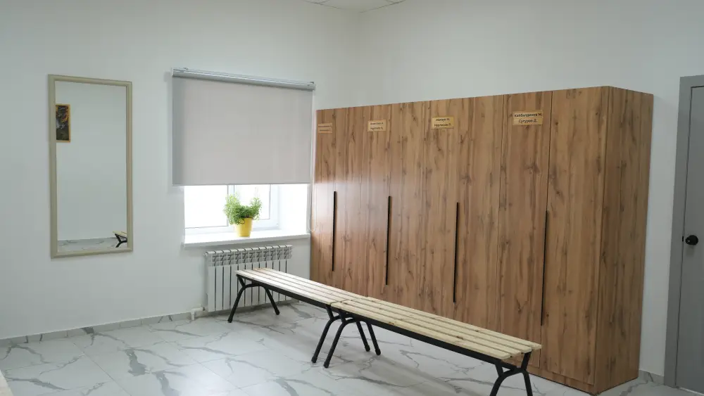 Глава МЧС открыл модернизированную пожарную часть в городе Хромтау (8)