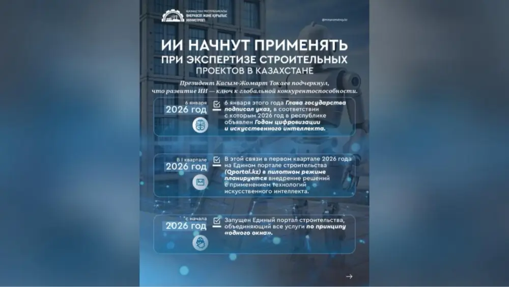 ИИ начнут применять при экспертизе строительных проектов в Казахстане (3)