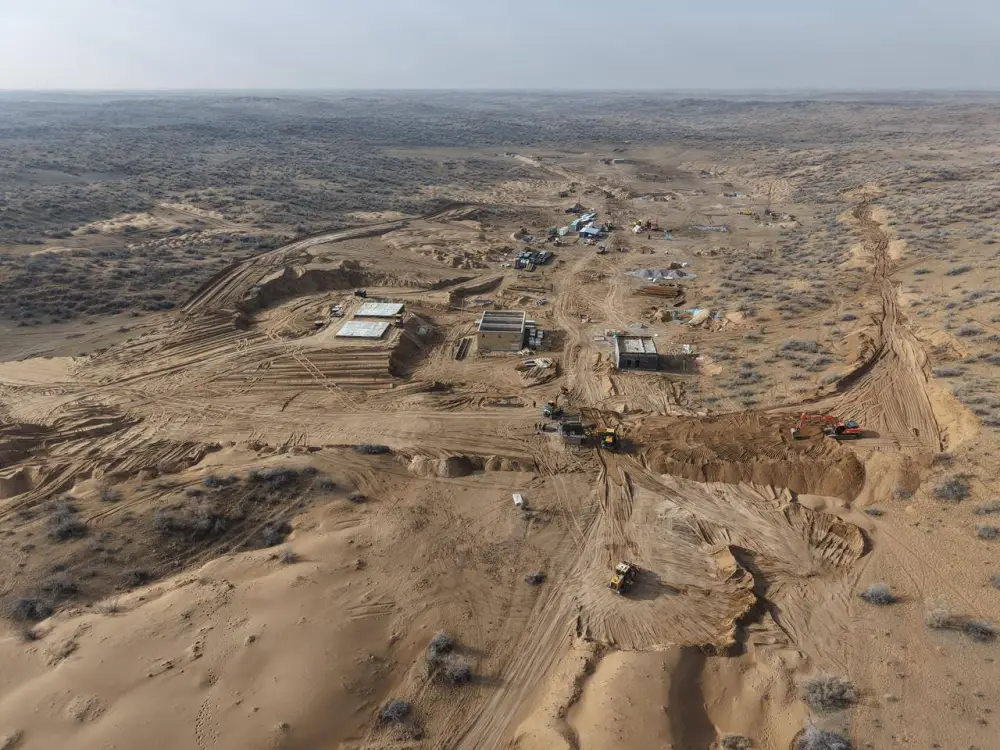 На 70% завершено строительство Шардаринского группового водопровода в Туркестанской области (4)