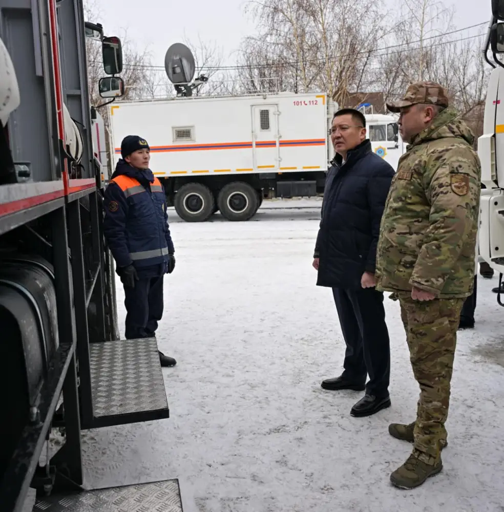 Асаин Байханов проверил готовность спасательных служб Павлодарской области (3)