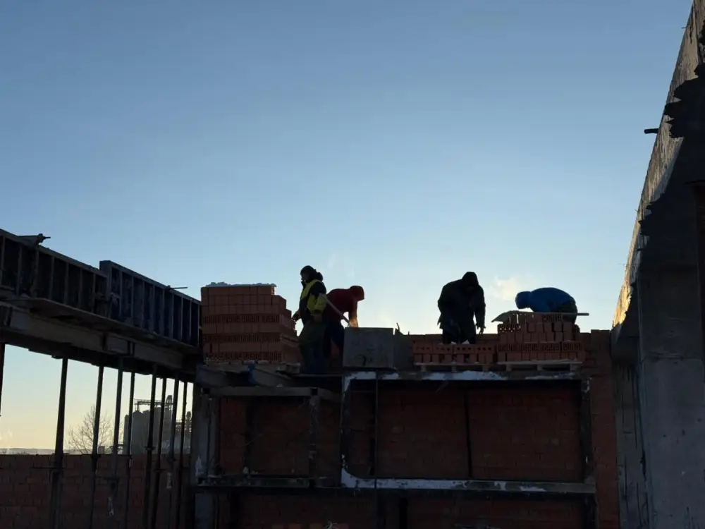 В Зеренде продолжается строительство нового историко-краеведческого музея (2)