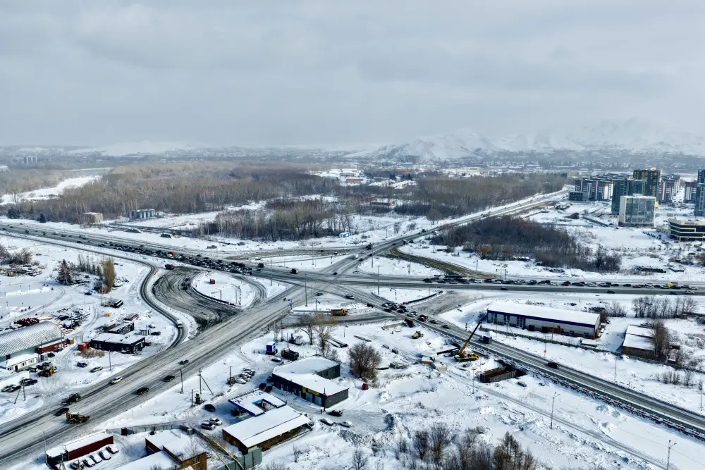 В Усть-Каменогорске, в связи со строительством транспортной развязки, временно изменится схема движения (3)