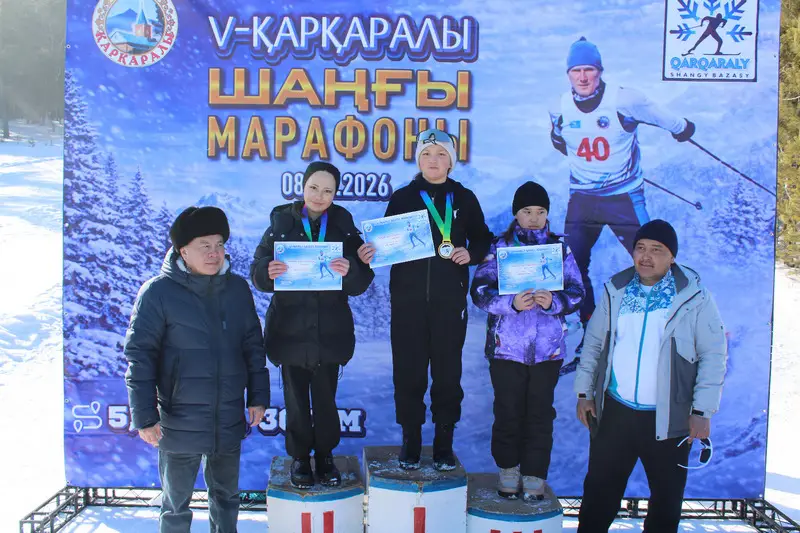 Лучших лыжников-марафонцев определили в Каркаралинске (10)