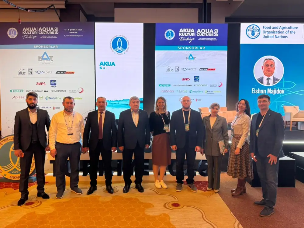 Казахстанскую форель представили на выставке аквакультуры в Анталии (3)