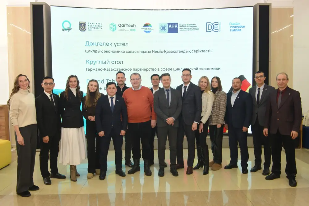 В КарТУ презентовали малую биогазовую установку для образовательной и научной работы (6)