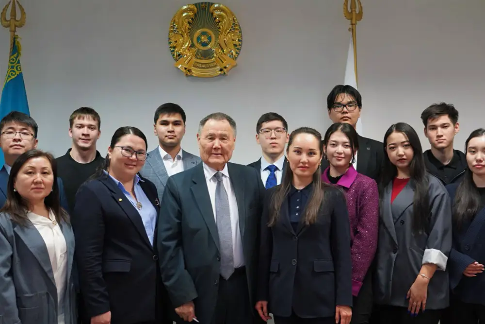 Национальный правозащитный центр посетили студенты ЕНУ (5)