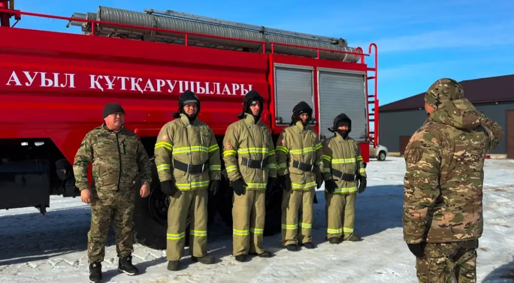 «Ауыл құтқарушылары» укрепляет безопасность села Терисаккан (6)