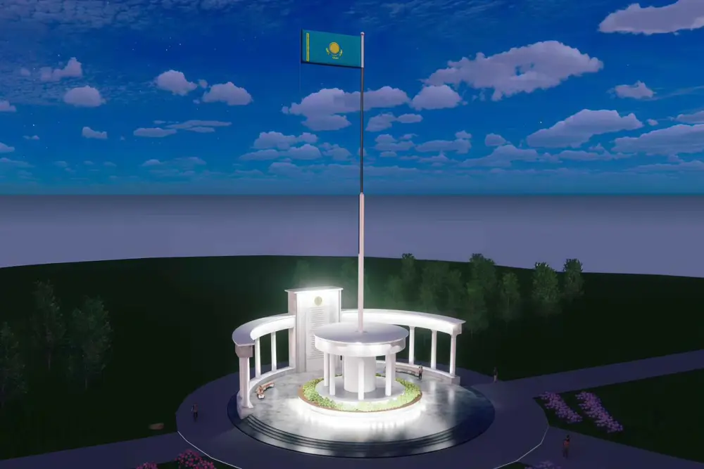 «Абайға құрмет»: в Семее началось строительство Площади государственных символов (6)