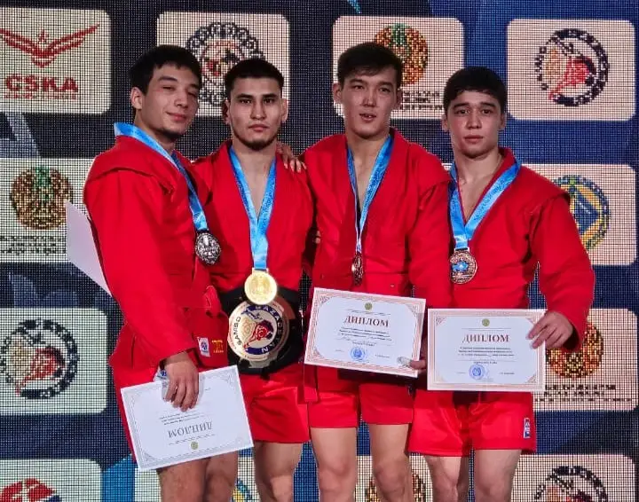 Гвардейцы завоевали 10 медалей на Чемпионате Республики Казахстан по самбо (3)