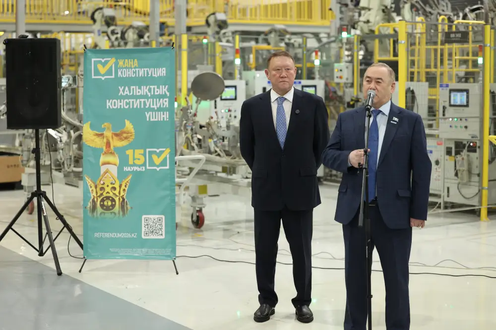 Коллектив завода Kia Qazaqstan поддерживают проект Новой Конституции (7)