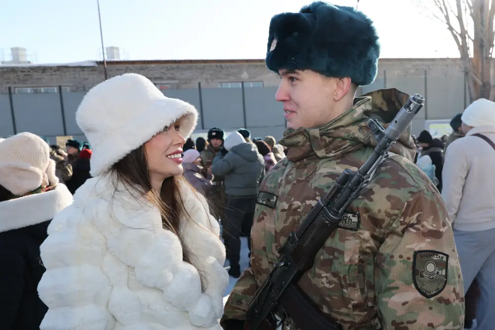 В Астане гвардейцы приняли военную присягу (6)