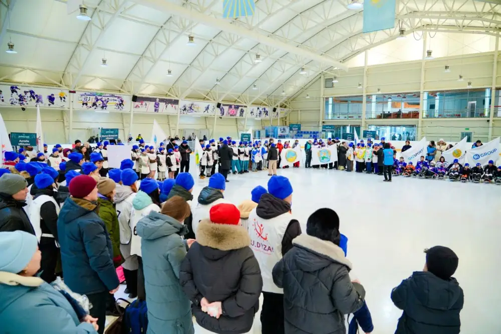 «Жулдызай»: в Астане состоялась церемония открытия национальных инклюзивных игр для детей с особыми потребностями (5)