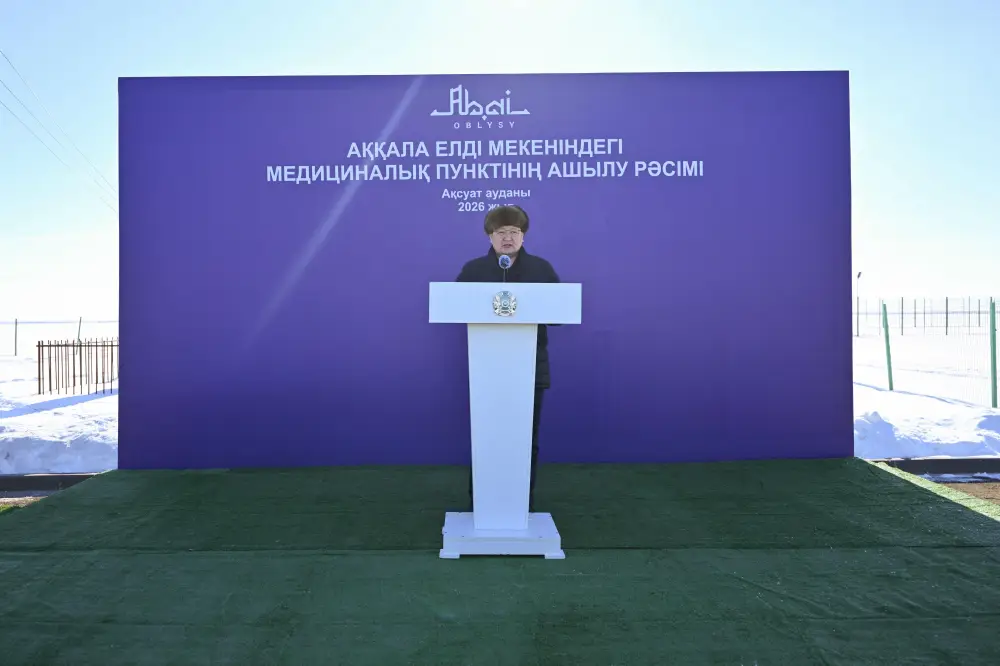 В Аксуатском районе в двух селах открылись медицинские пункты (7)