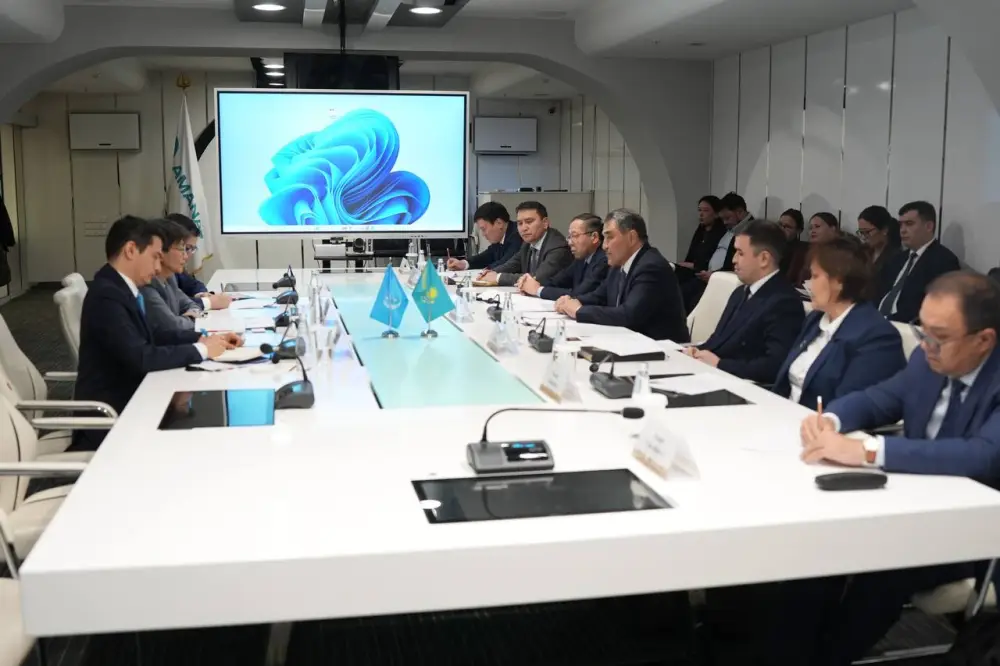 Создание Международной водной организации и подготовка к Региональному экологическому саммиту в Астане: министр водных ресурсов и ирригации встретился с Постоянным координатором ООН в Казахстане (3)