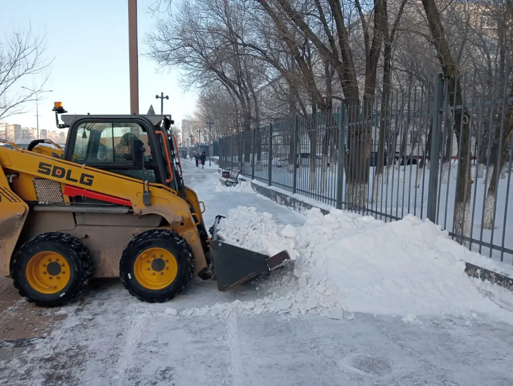Более 6 млн кубометров снега вывезли из Астаны с начала зимнего периода (3)