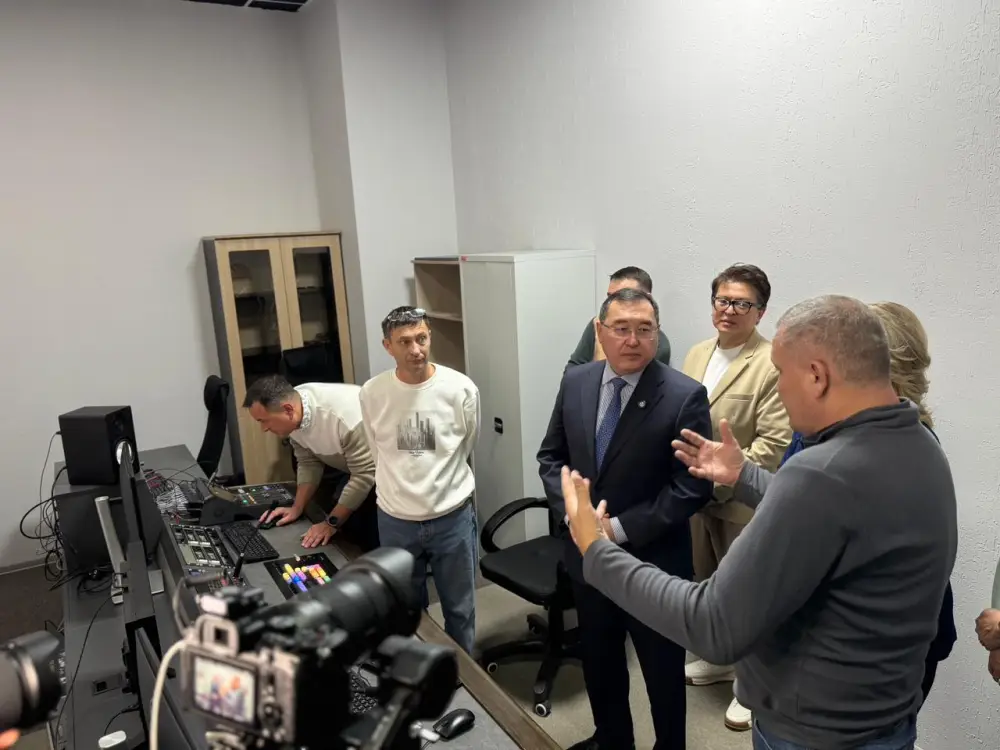 «Конаев Медиа»: в Алматы запущен новый региональный телеканал с современной студией (3)