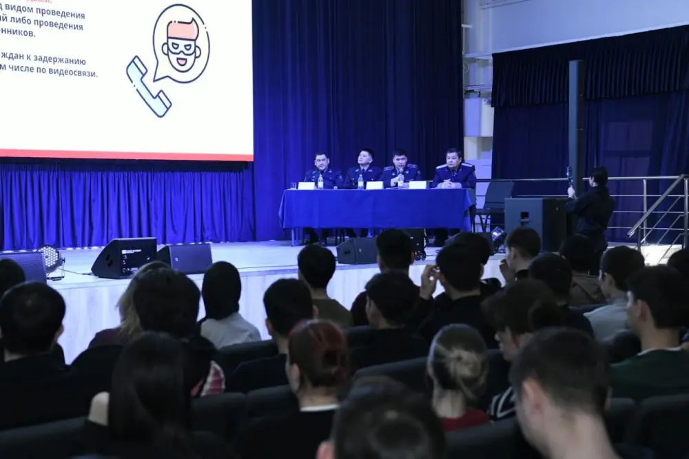 «Закон и порядок»: в Астане прошел телемост среди студентов с осужденными (2)