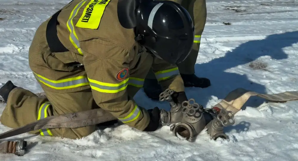 «Ауыл құтқарушылары» укрепляет безопасность села Терисаккан (5)