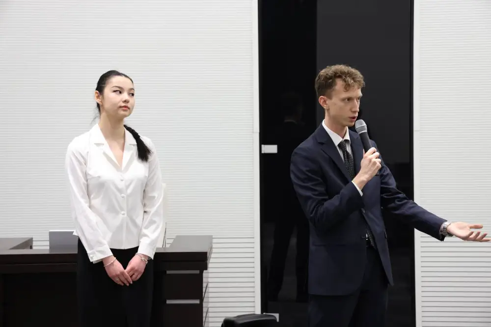 Магистранты Академии правосудия при Высшем Судебном Совете приняли участие в выездной лекции в Суде Международного финансового центра «Астана» (МФЦА) (3)