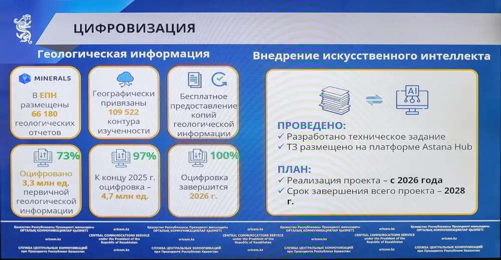 Казахстан переходит к детальной геологии масштаба 1:50 000 (2)