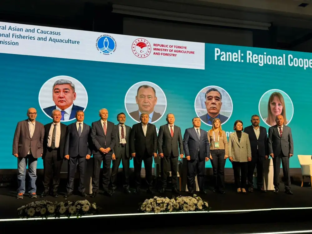 Казахстанскую форель представили на выставке аквакультуры в Анталии (4)