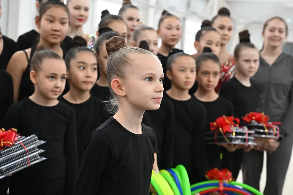 В области Жетісу открыт первый специализированный зал художественной гимнастики (3)