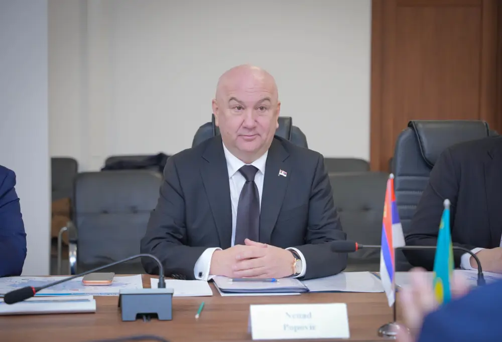 Состоялась встреча министров Казахстана и Сербии по вопросам научно-технологического сотрудничества (2)