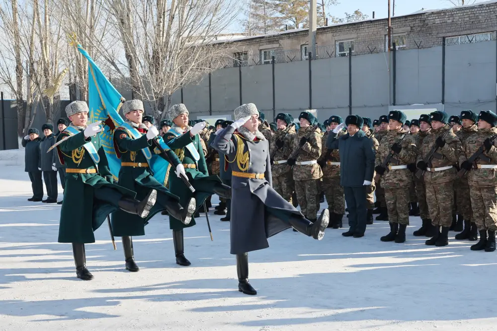 В Астане гвардейцы приняли военную присягу (4)