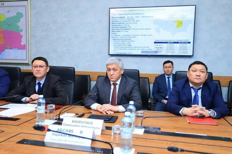 Ермаганбет Булекпаев встретился с руководством «Тау-Кен Самрук» и американскими инвесторами (2)