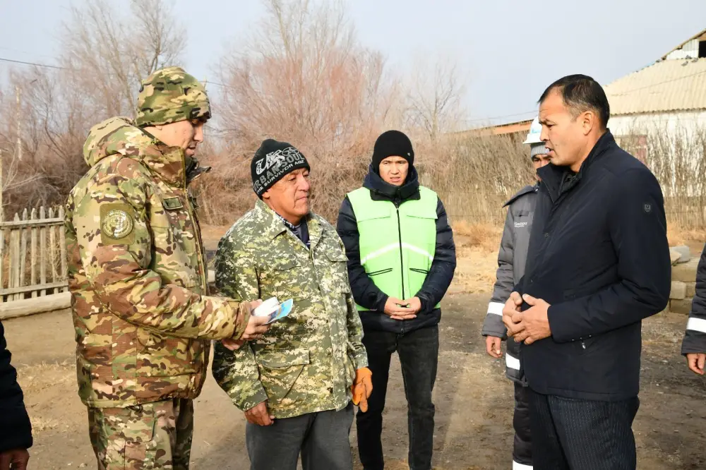 В регионах Казахстана продолжаются профилактические рейды в жилом секторе (3)
