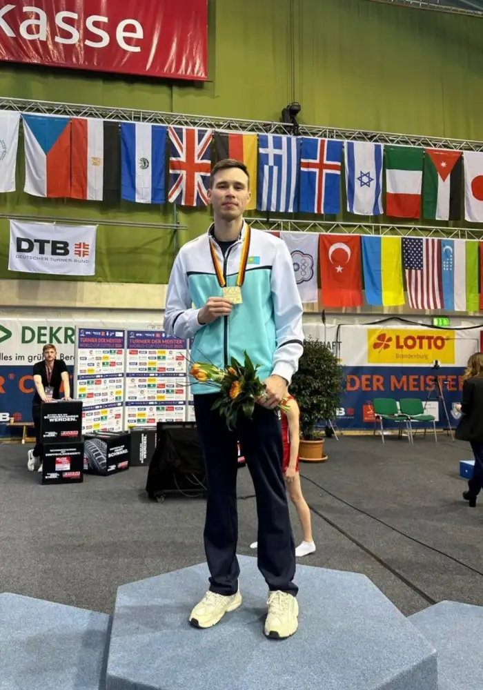 Спортсмен из Алматы Нариман Курбанов завоевал бронзу этапа Кубка мира (2)