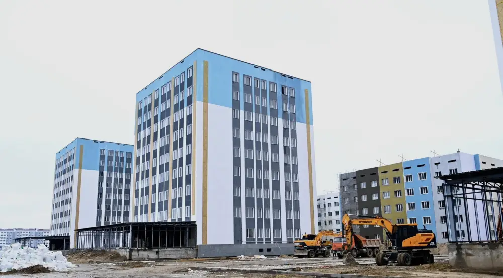 Глава региона ознакомился с ходом строительства жилых домов (3)