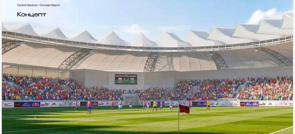 Проект стадиона на 10 тысяч зрителей для Актау презентован акиму Мангистауской области (5)