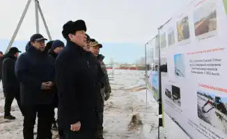 В областном центре ведутся берегоукрепительные работы и подготовка к паводку